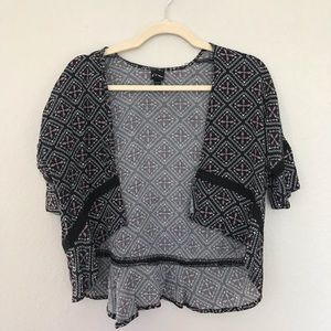 Art Class Printed Blouse